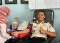 Hari Bakti Pemasyarakatan ke- 62, Lapas Indramayu Gelar Donor Darah Bantu Penuhi Stok Darah PMI