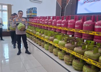 Gudang Gas Elpiji Oplosan di Indramayu Digerebek, Tersangka dan Ratusan Tabung Disita