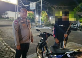 Polsek Karangampel Gelar Kegiatan Rutin Dalam  Skala Besar, Sita Miras hingga Knalpot Brong