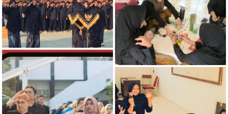 SMAN 1 Astanajapura Gelar Upacara Hari Kartini Dirangkai Festival Kartini’s Upcycle Project