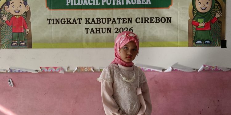 Faiqoh Dzihni Aliyah Raih Juara I Pildacil Putri Kober Tingkat Kabupaten Cirebon 