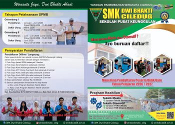 Minat Jurusan Mesin atau Otomotif? SMK Dwi Bhakti Ciledug Buka Pendaftaran Siswa Baru TP 2026/2027