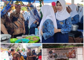Siswa SMPN 1 Susukanlebak Gelar Karya Prakarya Kewirausahaan Hasil P5