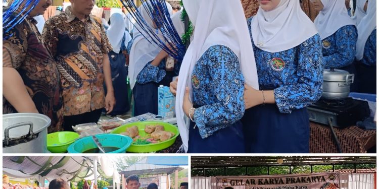 Siswa SMPN 1 Susukanlebak Gelar Karya Prakarya Kewirausahaan Hasil P5