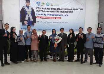 Sertijab Rektor Unwir, Prof Ipong: Siap Melanjutkan Program Rektor Sebelumnya