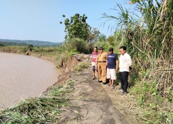 Jalan Penghubung Sedong Kidul-Karangwuni Putus, 147 KK Terisolir dan 4 Rumah Rusak Berat & Ringan