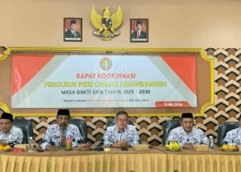 Dewan Pembina PGRI Cabang Arjawinangun, Ipnodanto, S.Pd, Hadiri Rakor Pembentukan Ranting