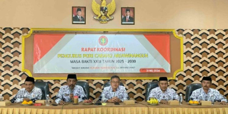 Dewan Pembina PGRI Cabang Arjawinangun, Ipnodanto, S.Pd, Hadiri Rakor Pembentukan Ranting