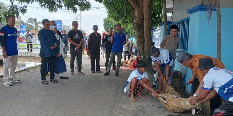Hero dan Ratnawati Salurkan puluhan Hewan Kurban