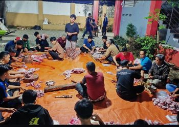 SMK Muhammadiyah Lemahabang Qurban 39 Kambing dan 1 Sapi, Prioritaskan Warga Dhuafa