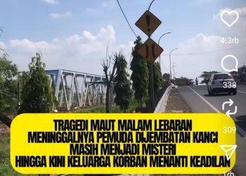 Jagat Maya Geger, Kasus Laka Maut Malam Idul Adha di Jembatan Kanci Diduga Ulah Geng Motor