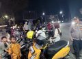 Patroli Skala Besar di Malam Minggu, Polres Indramayu Sisir Lokasi Rawan Gangguan Kamtibmas