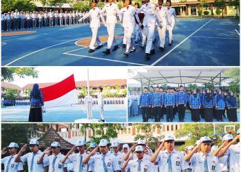 SMA Negeri 1 Lemahabang Gelar Upacara Khidmat Peringatan Hari Lahir Pancasila