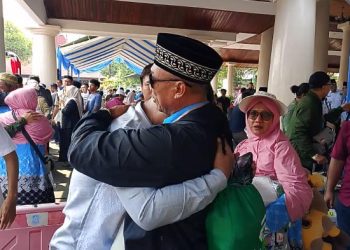 Isak Tangis Warnai Kepulangan Jemaah Haji Kloter Pertama Asal Indramayu, Wabup, Ajak Doakan Kemajuan Daerah