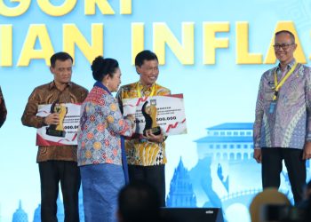 Kado Indah Untuk Hari Jadi ke-599, Kota Cirebon Raih Anugerah Terbaik Pertama Pengendalian Inflasi Se-Jawa dan Bali