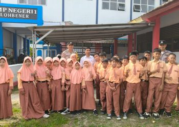 Hadir di SDN Pamayahan Indramayu, Polisi Berikan Edukasi Potensi Tindak Kejahatan 