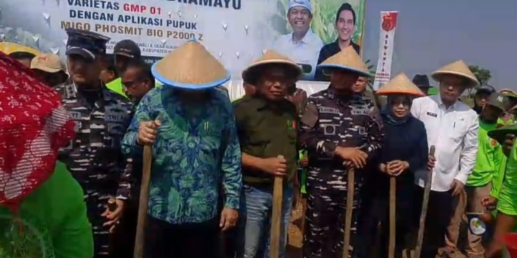 Pilot Projek Kedelai, Hashim Djojohadikusumo: Indramayu lokasi Percontohan Dukung Target Swasembada Kedelai Nasional 