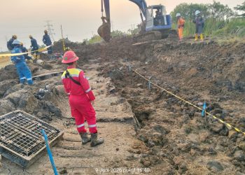 Gercep Tangani Kebocoran, Kurang dari Dua Jam Pipa Gas di Babelan Kembali Beroperasi 