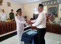 Kuwu Sedonglor Lantik 2 Perangkat Baru, Camat Titip Pesan BerAKHLAK