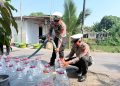 Sambut Hari Bhayangkara ke-80, Satlantas Polres Indramayu Salurkan Bantuan Air Bersih di Empat Desa