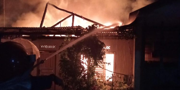 Gudang LPG di Cipeujeuh Wetan Terbakar Dini Hari, Kerugian Capai 250 Juta