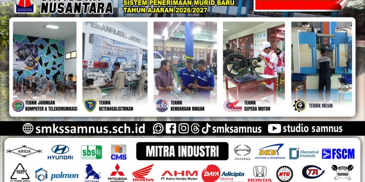 Kuota Terbatas! SMK Pusat Keunggulan Samudra Nusantara Astanajapura Buka SPMB 2026/2027