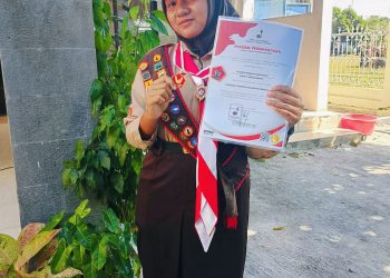 Ayunda Rohmatussalimah Siswi SMPN 1 Lemahabang Capai 4 Prestasi Sekaligus: Pramuka Penggalang Garuda hingga Atlet Karate