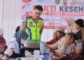 Puncak HUT Bhayangkara ke-80, Polres Indramayu Gelar Pelayanan Bakti Kesehatan Gratis