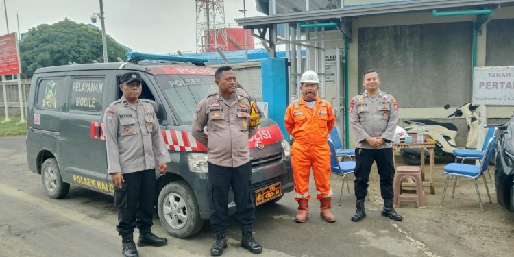 Polsek Balongan Ajak Masyarakat Bersinergi Ciptakan Lingkungan Kondusif