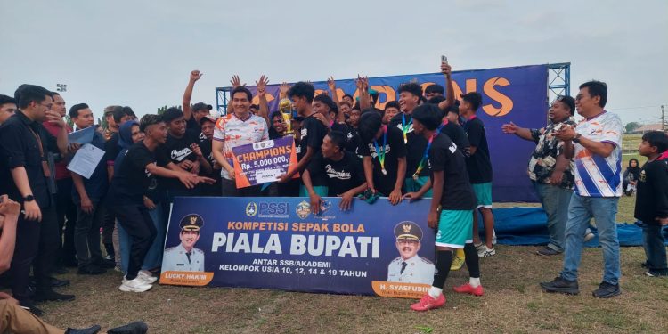Jatibarang Juarai Sepak Bola Piala Bupati 2026 U-19