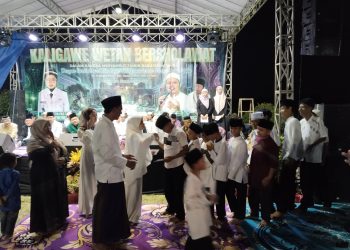 Muharram Penuh Berkah: Kaligawe Wetan Santuni 40 Anak Yatim dengan Cinta dan Sholawat