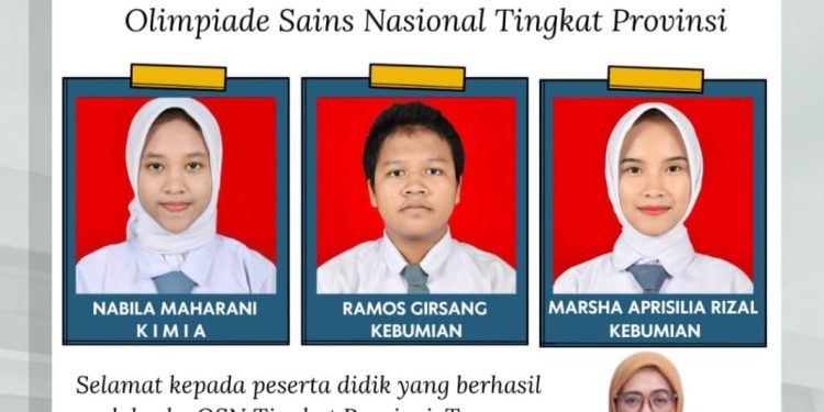 Bangga! 3 Siswa SMAN 1 Losari Lolos Melaju ke OSN Tingkat Provinsi Jabar 2026