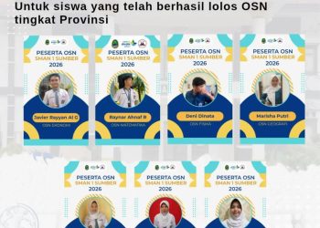 SMAN 1 Sumber Pimpin Perolehan Medali OSN-K 2026, Siap Berlaga di Tingkat Provinsi Jabar