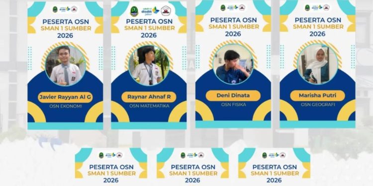 SMAN 1 Sumber Pimpin Perolehan Medali OSN-K 2026, Siap Berlaga di Tingkat Provinsi Jabar