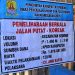 Kucurkan Anggaran Rp1,9 Miliar, DPUTR Mulai Kebut Pemeliharaan Berkala Jalan Putat – Koreak