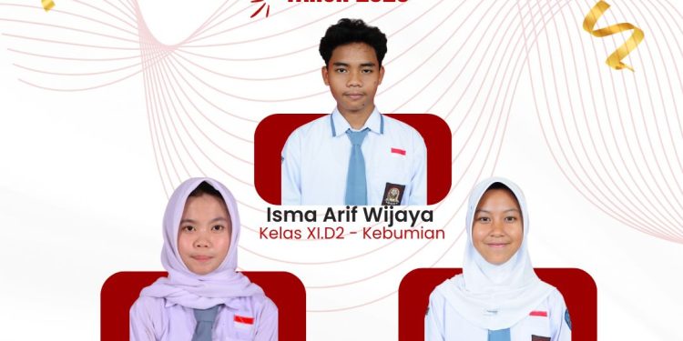3 Siswa SMAN 1 Ciledug Melaju ke OSN Tingkat Provinsi Jabar 2026