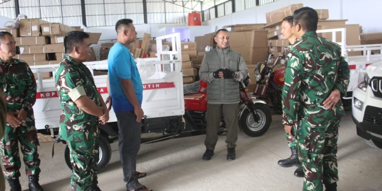 Danrem SGJ Tinjau KDKMP Pilangsari, Perkuat Sinergi Membangun Kemandirian Ekonomi Desa