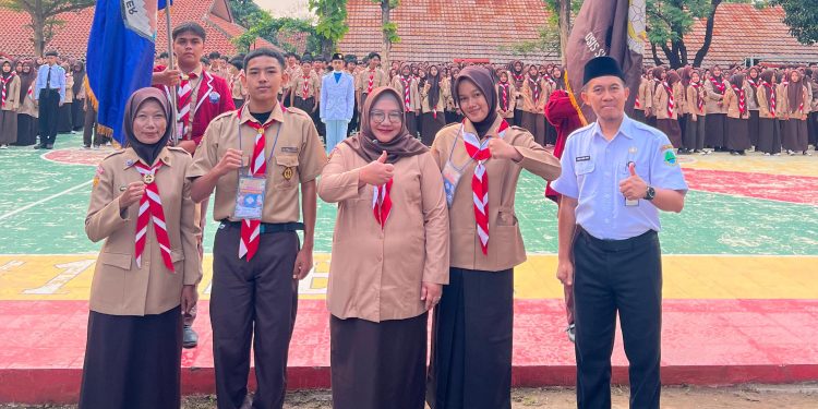 Kepala PSDA Ciliwung Cisadane Jadi Pembina Upacara di MPLS Pancawaluya SMAN 1 Beber