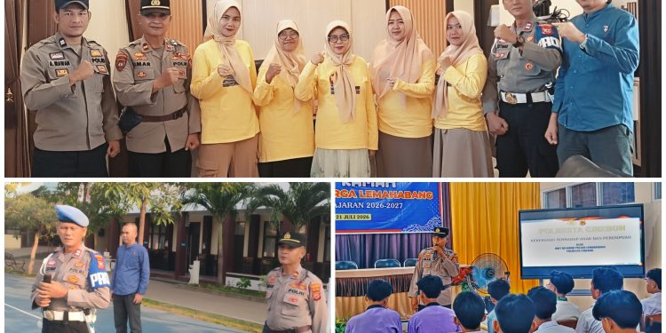 Polsek Lemahabang Jadi Pemateri MPLS di Sekolah Binaan, Tekankan Bahaya Narkoba, Judi Online, dan Knalpot