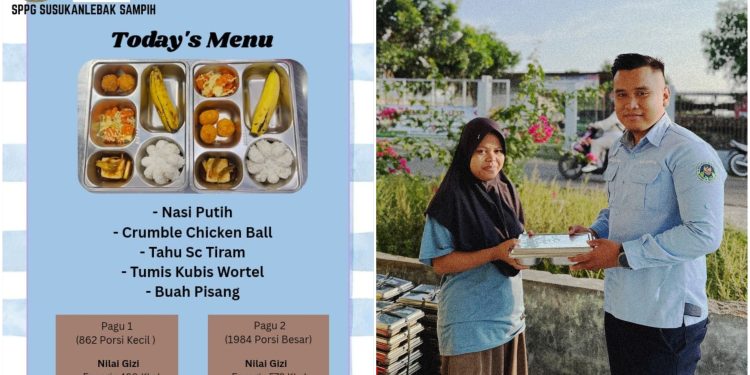 Distribusikan 2.846 Paket MBG, SPPG Sampih Berkomitmen Jaga Kandungan Gizi