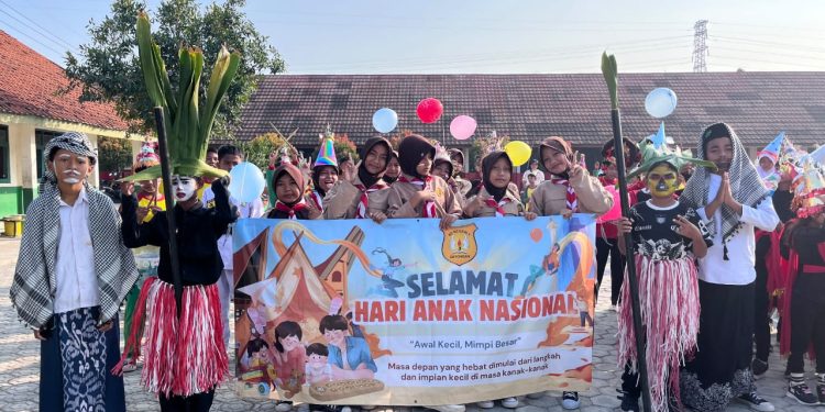 HAN 2026, SDN 1 Geyongan Menyelenggarakan Berbagai Kegiatan Yang Meriah Dan Penuh Makna Sebagai Wujud Komitmen Dalam Menciptakan Lingkungan Sekolah Yang Ramah Anak