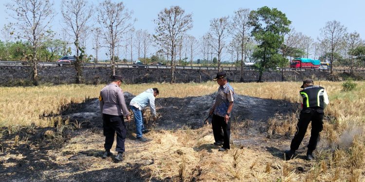 Kasat Binmas Polres Indramayu Ajak Warga Cegah Kebakaran di Musim Kemarau