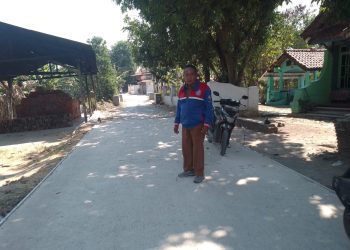 Pemdes Danawinangun Apresiasi Digelarnya Kegiatan Pekerjaan Peningkatan Jalan