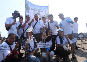 Hari Mangrove Sedunia 2026, PPN Unit Balongan dan Unit Bisnis Pertamina Tanam 11 Ribu Bibit Mangrove di Pesisir Indramayu