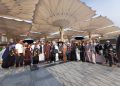 Tiba di Madinah, Jamaah Umrah Yayasan UGJ Cirebon Langsung Shalat di Masjid Nabawi, Disiplin Waktu Jadi Pelajaran Berharga