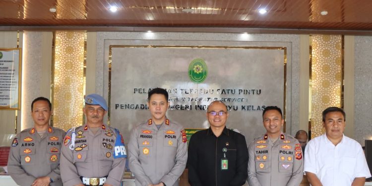 Polres Indramayu Perkuat Sinergi Dengan Pengadilan Negeri