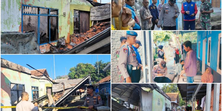 Dua Rumah di Kecamatan Lemahabang Dilalap Jago Merah, Diduga Akibat Korsleting Listrik, Kerugian Capai Rp400 Juta