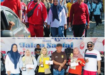 Meriahkan HUT RI KE-81, Kecamatan Lemahabang Gelar Gerak Jalan Hingga Festival Kuliner