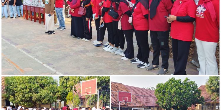 Rayakan HUT RI Ke-81, SMPN 2 Lemahabang Gelar Jalan Santai & Lomba Tradisional