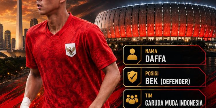 Muhamad Daffa AnNabiha Atlet Sepak Bola Asal SMAN 1 Babakan dipanggil Timnas Pelajar Mewakili Indonesia Ajang Internasional